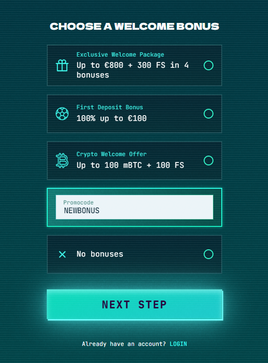 PowerUpCasino Promocode